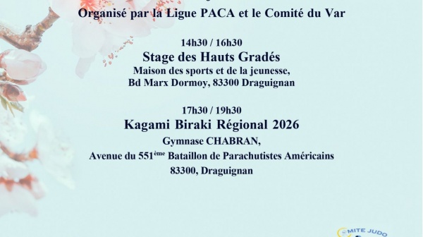 Le kagami biraki régional apporche !